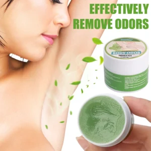 crema desodorante natural para el cuidado de las axilas, elimina eficazmente el sudor corporal, refrescante, desodorizante, verano