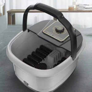 bañera eléctrica para pies, spa con calor, masajeador automático, terapia de temperatura constante para uso doméstico en invierno